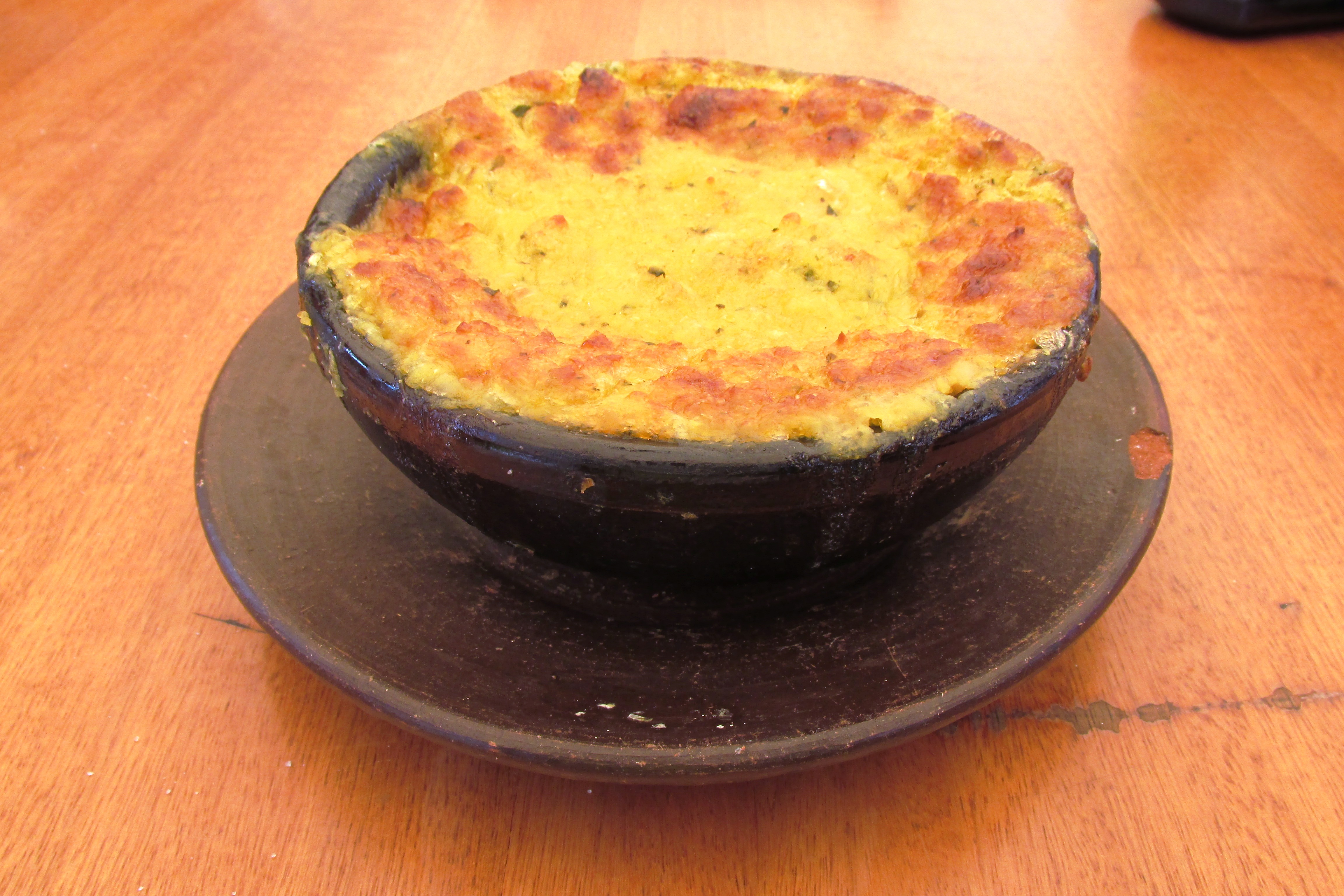 Plato chileno: pastel de choclo